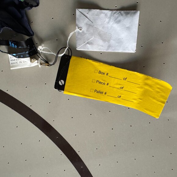 Sue Wong Scarf Shawl Navy Blue White Beaded 100 Silk Long Large Runner Chiffon 1 - Picture 7 of 16